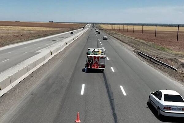 آغاز عملیات خط‌کشی در قزوین با اولویت کریدور تهران - بازرگان