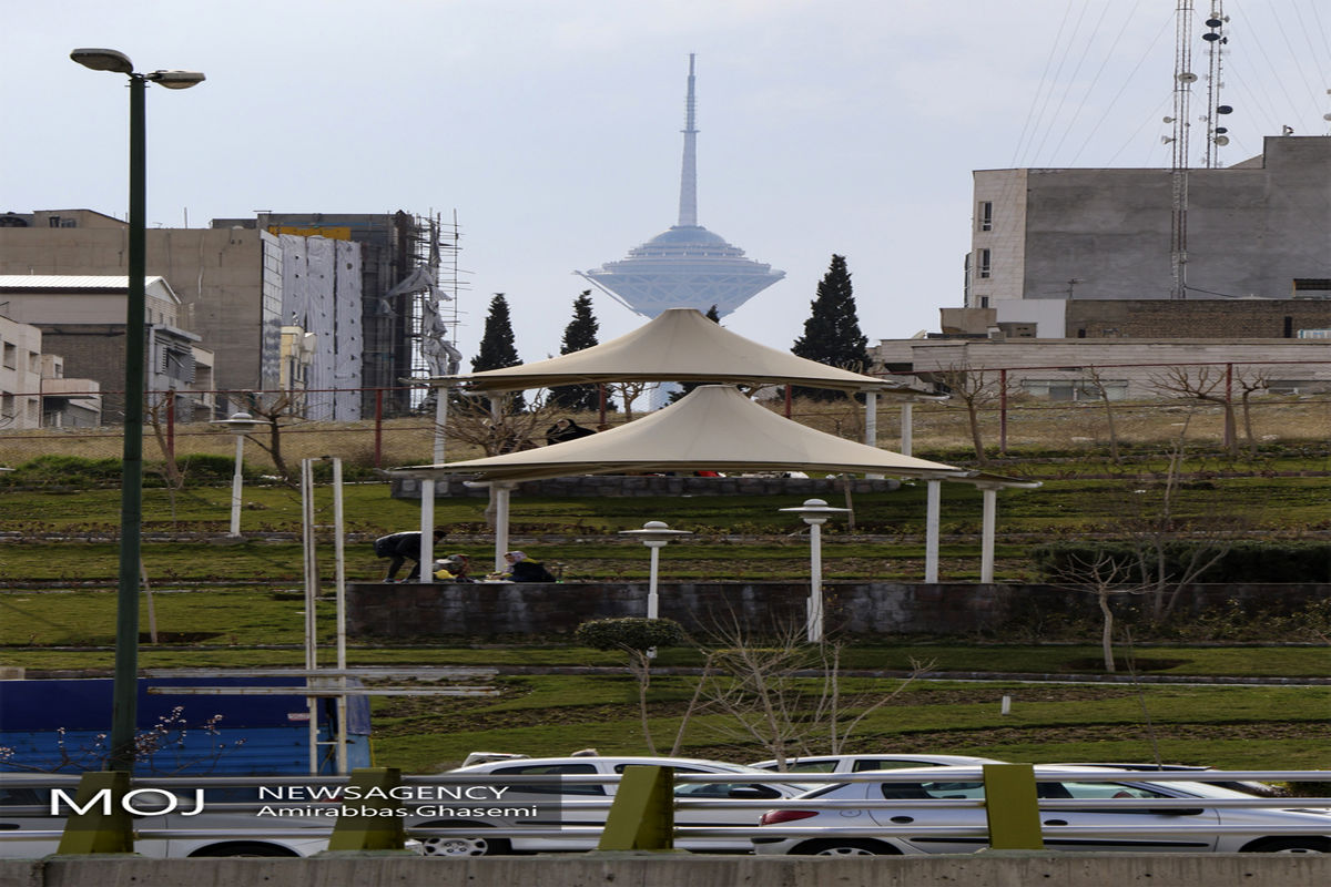 نوروز در بوستان آب و آتش تهران