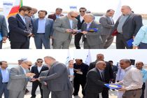 افتتاح اسکله شناور در بندرگاه صیادی ریگو قشم