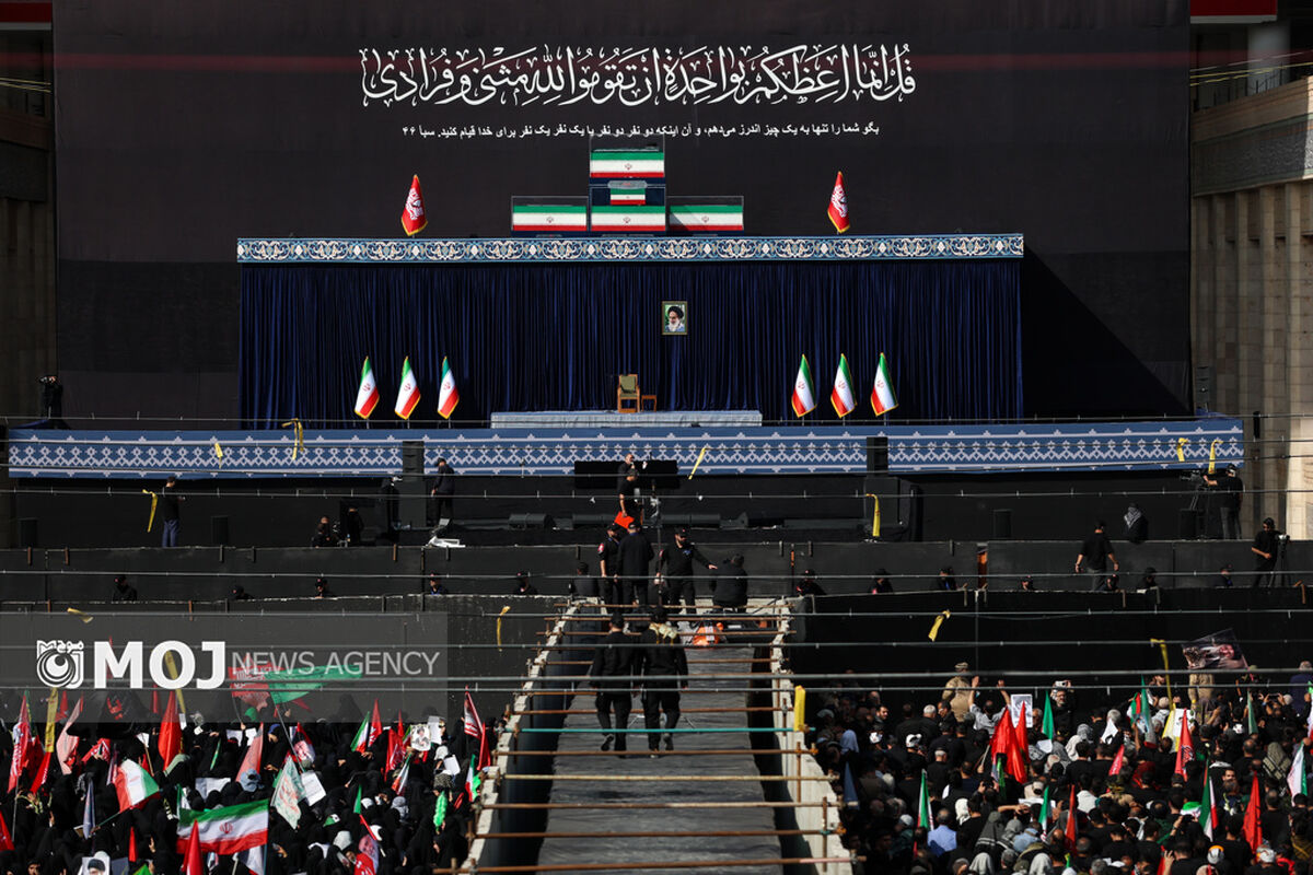 مراسم وداع با پیکر رهبر شهید انقلاب ـ ۳