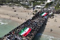 راهپیمایی 22 بهمن نمایش اتحاد و همدلی کیشوندان در مقابل استکبار