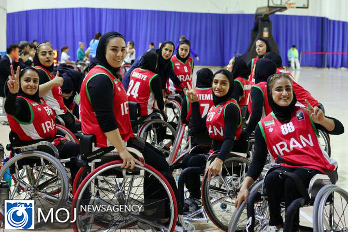 دیدار تیم ملی بسکتبال با ویلچر بانوان کشورمان مقابل تایلند-  بازی های پاراآسیایی هانگژو