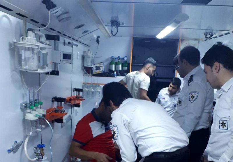 ۱۴۴ نفر در ورزشگاه نقش جهان اصفهان مصدوم شدند