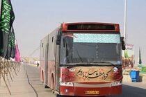  ۱۶۰ دستگاه اتوبوس در مرز چذابه برای خدمات‌رسانی به زایران حسینی مستقر شد