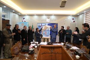 رونمایی از پوستر سی‌وسومین جشنواره تئاتر استان اردبیل