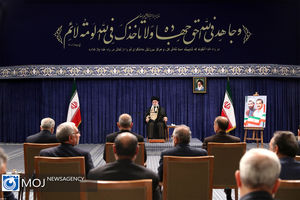 دیدار رئیس‌جمهور و اعضای هیئت دولت با رهبر معظم انقلاب اسلامی