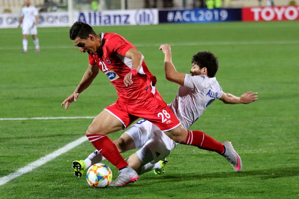 بازی پرسپولیس و پاختاکور2