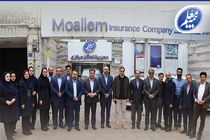 بازدید میدانی رئیس‌کل بیمه مرکزی از شعبه بیمه معلم در اراک