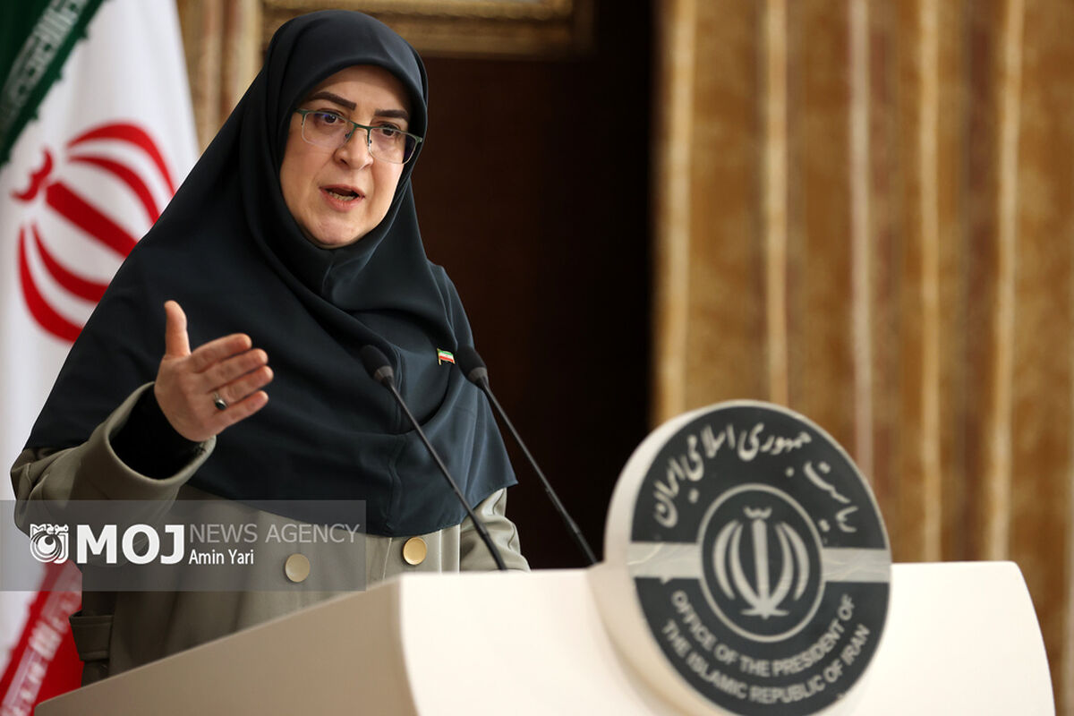 فاطمه مهاجرانی سخنگوی دولت