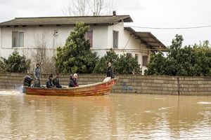 تخریب 590 واحد مسکونی در سیل مازندران