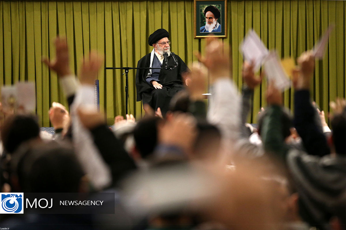 دیدار مردم آذربایجان شرقی با رهبر انقلاب