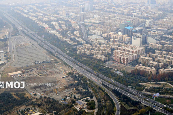 کیفیت هوای تهران با شاخص ۱۱۴ در وضعیت نارنجی است