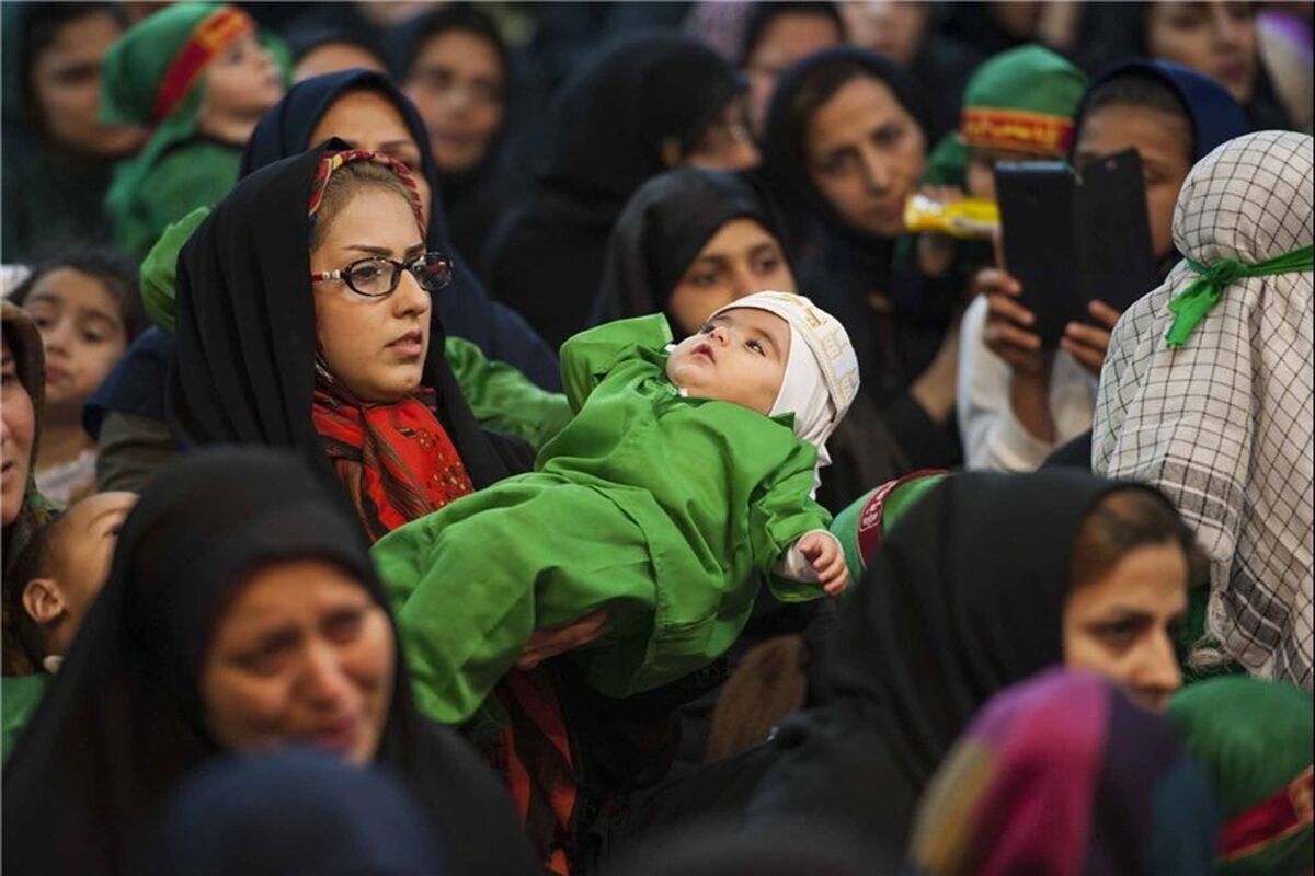 همایش شیرخوارگان حسینی در استان گلستان