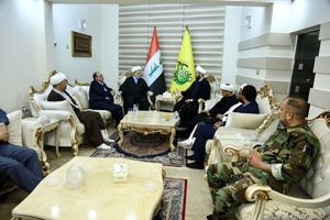 رایزنی حمودی با الکعبی درباره اصلی‌ترین مسائل سیاسی و امنیتی عراق