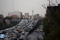 ترافیک سنگین در۶ معبر بزرگراهی پایتخت