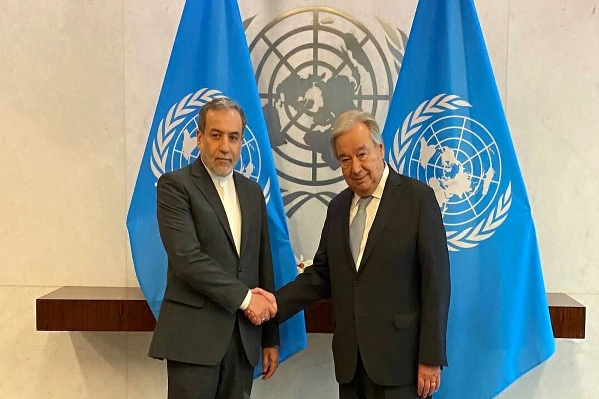 عراقچی و گوترش