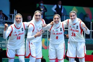 قطر تسلیم اقتدار دختران بسکتبال ایران شد
