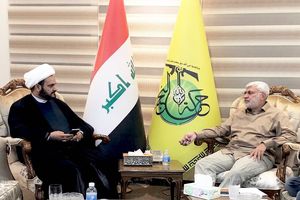  ابو مهدی المهندس با دبیرکل نُجَباء دیدار کرد