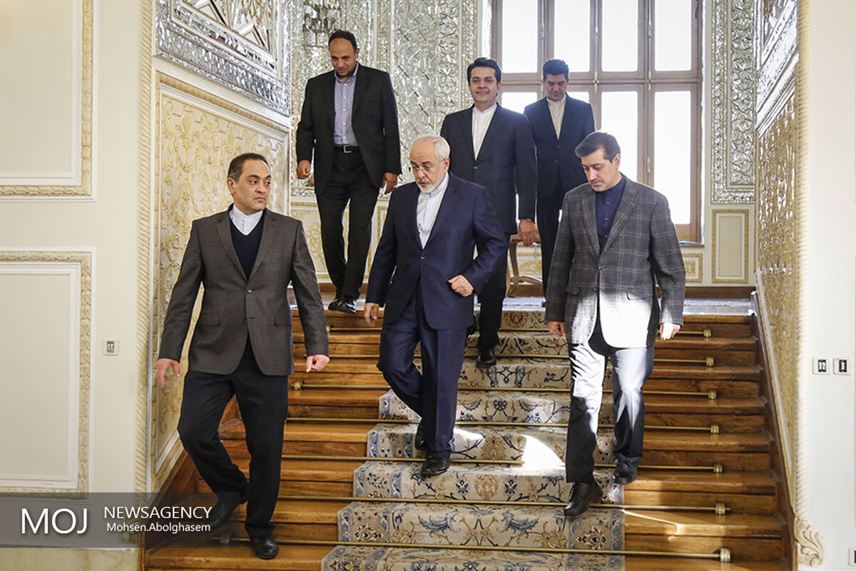 دیدار وزیر تجارت قطر با ظریف