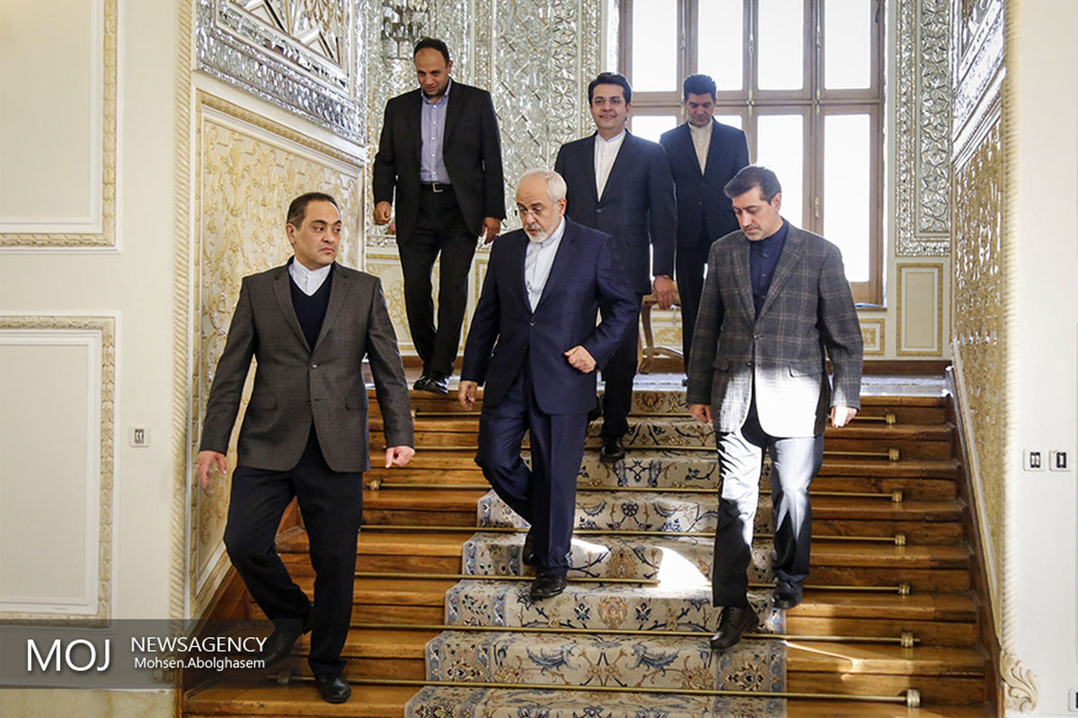 دیدار وزیر تجارت قطر با ظریف