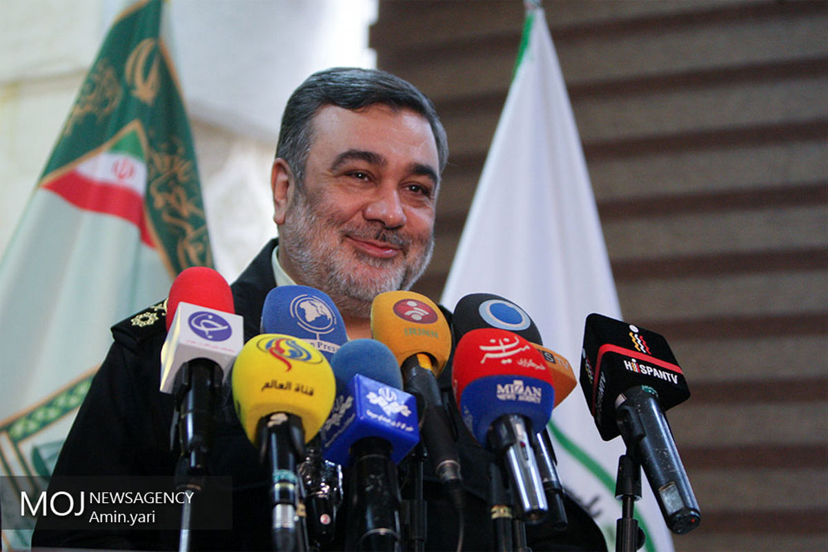 سردار حسین اشتری فرمانده نیروی انتظامی