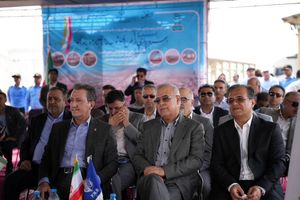 فاز نخست پایانه نفتی سپهر خلیج‌فارس در بندر شهید رجایی افتتاح شد