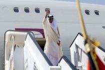 امیر قطر وارد تهران شد + فیلم