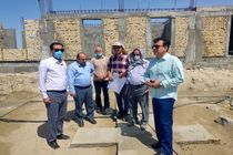 بازدید از پروژه‌های مسکن روستایی جاسک در راستای تسریع امور