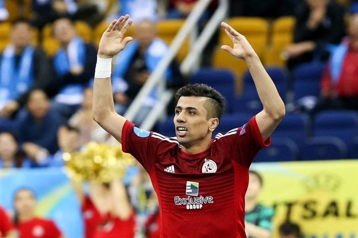 حسین طیبی ملی‌پوش ایرانی تیم غیرت