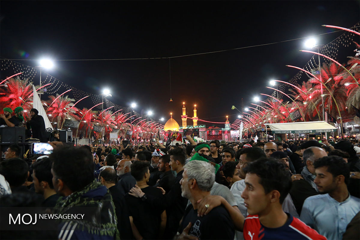 حال و هوای بین الحرمین در شب اربعین حسینی
