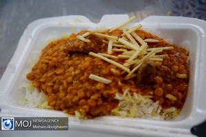 طبخ و توزیع ۵۹۵ هزار پرس غذای گرم بین نیازمندان مازندرانی