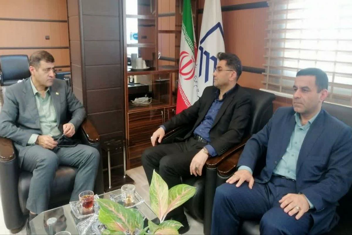 دیدار فرماندار شهرستان نکا با رئیس سازمان نظام مهندسی ساختمان مازندران،