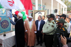 زنگ انقلاب در کیش نواخته شد / آغاز برنامه‌های گرامیداشت دهه مبارک فجر +فیلم