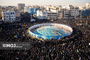 تجمع سوگواران رهبر شهید انقلاب در تهران - ۲