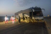 جزئیات انحراف اتوبوس زائران بازگشته از کربلا در محور اراک
