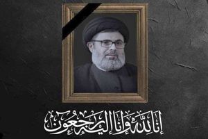 تصاویری از آماده‌سازی محل دفن پیکر شهید صفی‌الدین در لبنان + فیلم