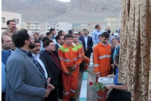 میدان پاکبان شهرک منظریه در خمینی شهر افتتاح شد