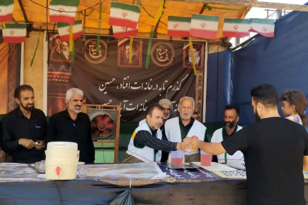 حضور فرماندار بهشهر در موکب