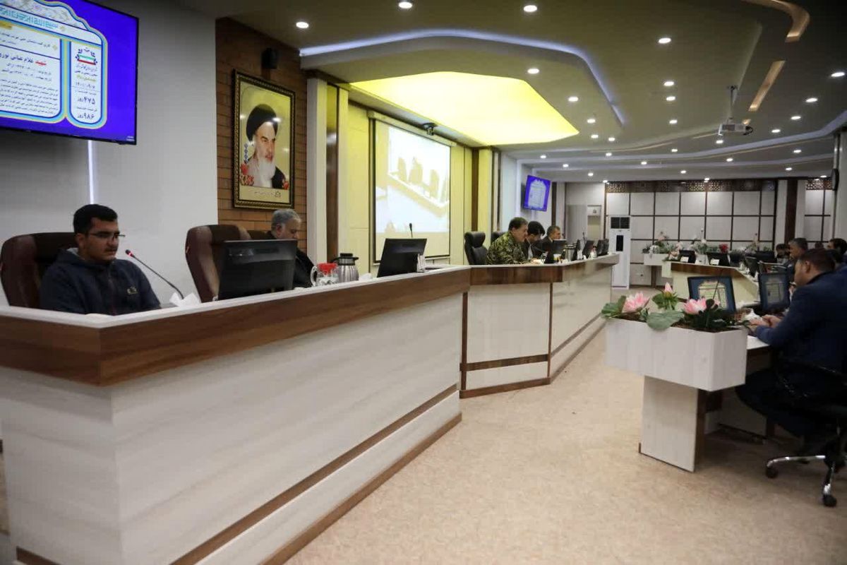 عکس جلسه شورای شهراراک