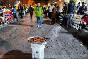 همکاری مقبول بساط گستران در تعطیلی بازار