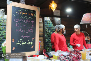 خیابان خوشمزه تهران میزبان مسافران نوروزی