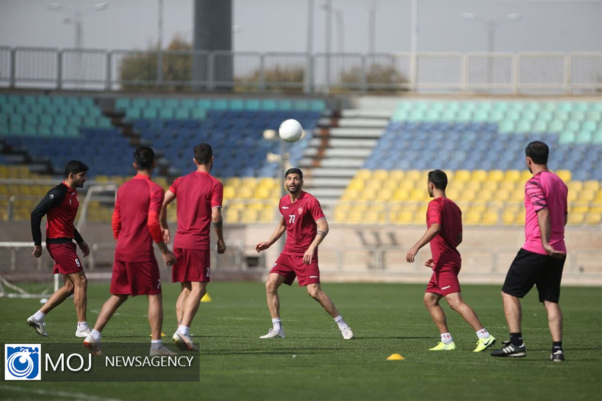 تمرین پرسپولیس