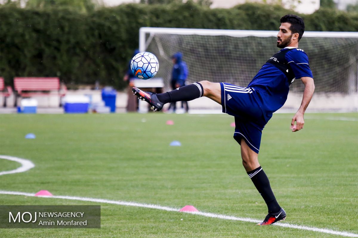 تمرین تیم ملی فوتبال ایران/ وحید امیری