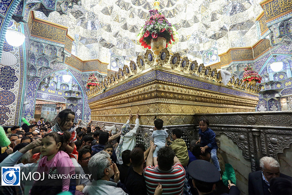 حال و هوای فروردین ماه ۱۴۰۲ در حرم بانوی کرامت