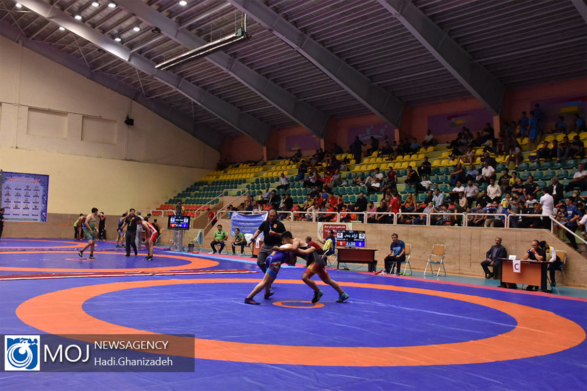 افتتاح  المپیاد استعدادهای برتر کشتی فرنگی در استان اردبیل