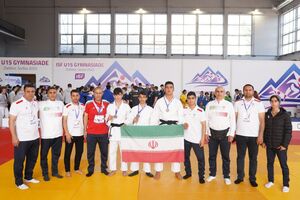 جودوکاران ایران ۲ نقره و یک برنز در المپیک دانش آموزی گرفتند