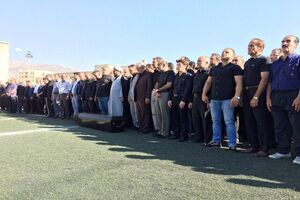 مراسم تشییع پیکر جعفر کاشانی برگزار شد