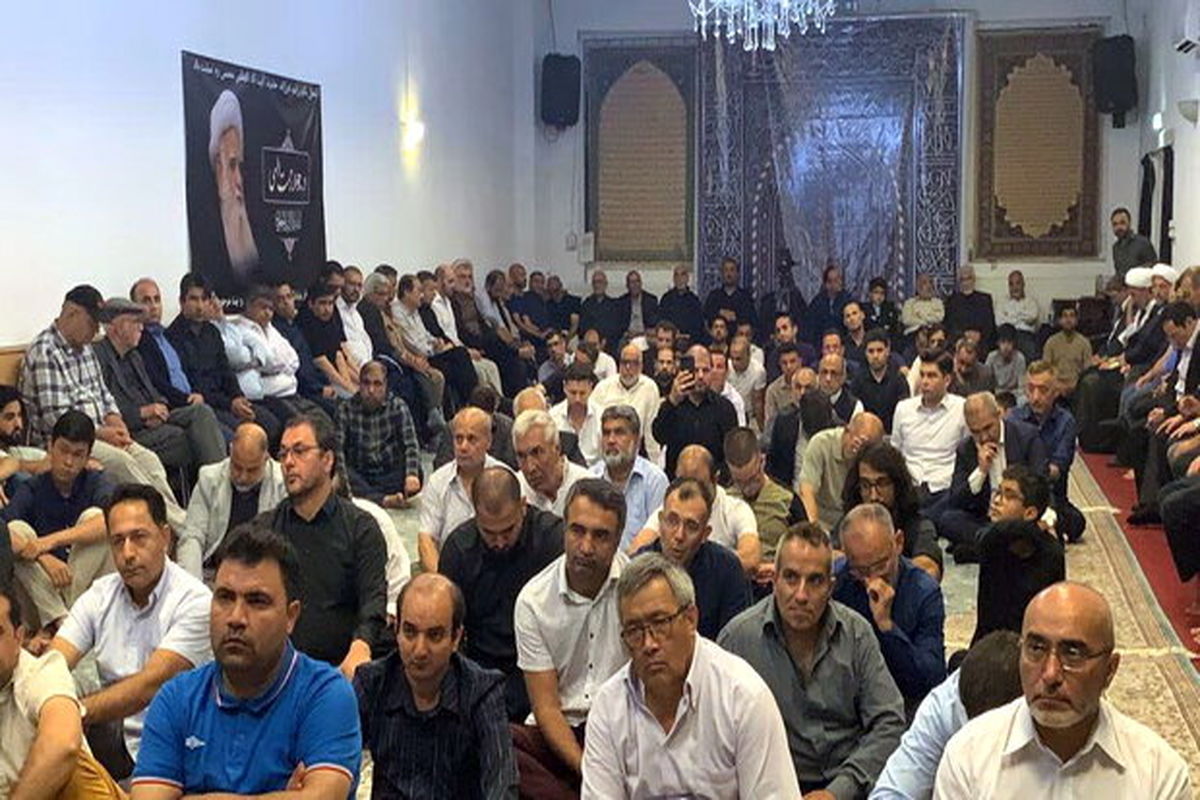 مراسم ارتحال آیت‌ الله محسنی