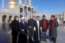 میزبانی از سفیر اتریش در حرم بانوی کرامت