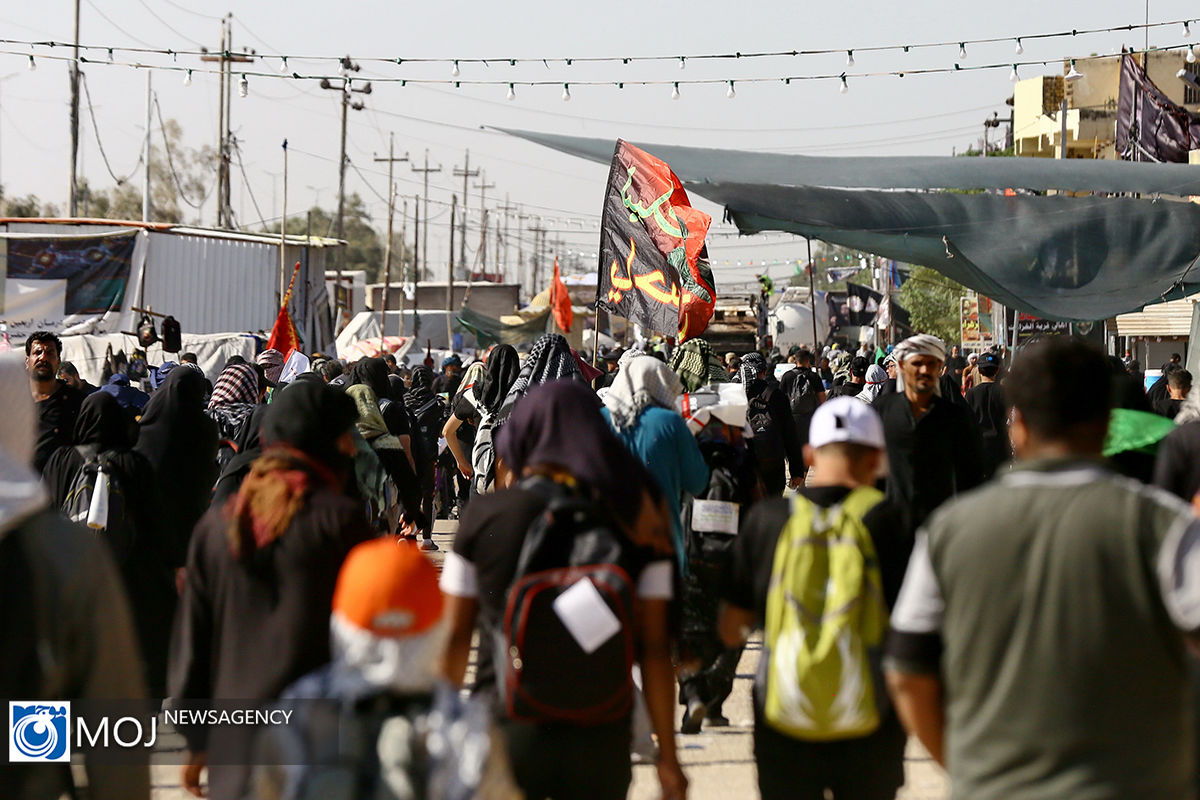 پیاده روی اربعین حسینی مسیر نجف به کربلا